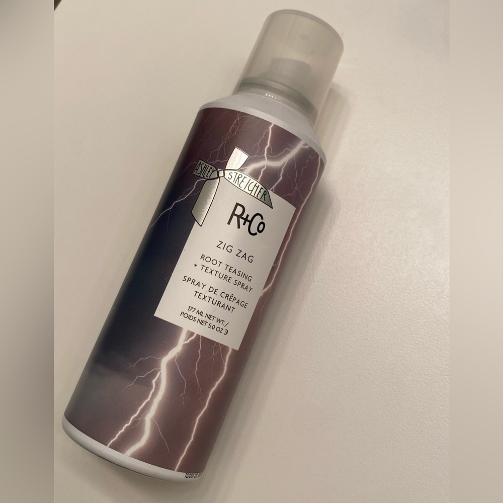R+Co ZIG ZAG ROOT TEASING  and TEXTURE SPRAY